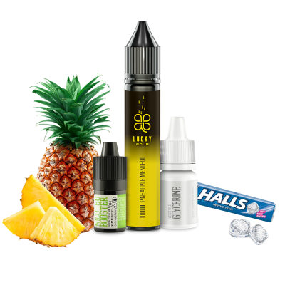 Набір для самозамішування Lucky Sour Pineapple Methol (Кислий Ананас Ментол, 50 мг, 30 мл)
