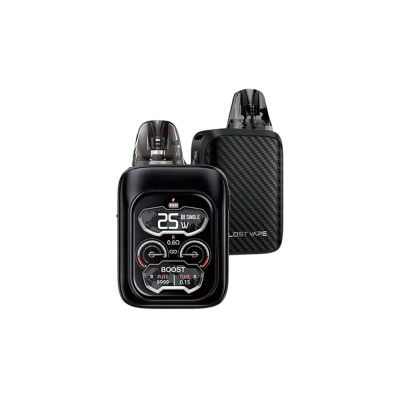 Lost Vape Ursa Baby 3 Pro 1300 Black Carbon (Чёрный карбон, с картриджем) Многоразовый POD