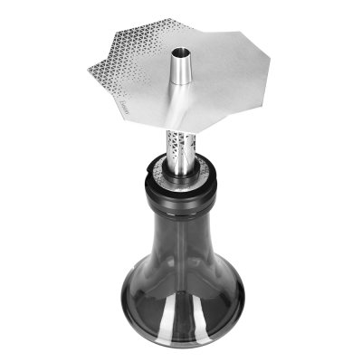 Кальян Embery MiniMONO 3.1 Silver Black (металік, базовий комплект)