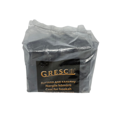 Горіхове вугілля для кальяну Gresco Kaloud (0,5 кг, 36 шт, сегмент, без коробки)
