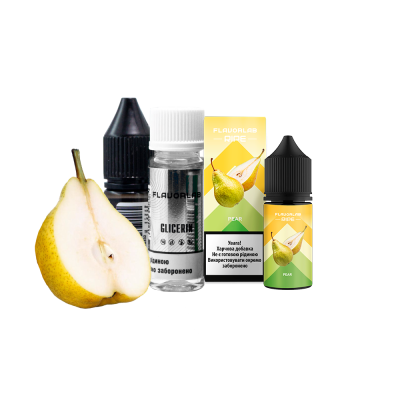 Набір для самозамішування Flavorlab Ripe Pear (Груша, 50 мг, 30 мл)