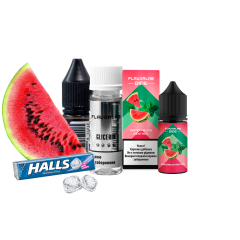 Набор для самозамеса Flavorlab Ripe Watermelom Menthol (Арбуз Ментол, 50 мг, 30 мл)