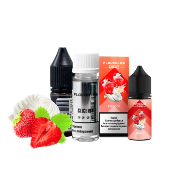 Набір для самозамішування Flavorlab Ripe Redsoda (Редсода, 50 мг, 30 мл)