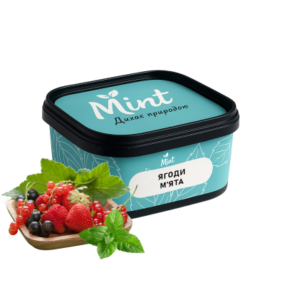 Кальянна суміш Mint Ягоди М'ята (200 г)