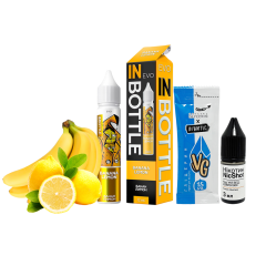 Набір для самозамішування In Bottle EVO Banana Lemon (Банан Лимон, 50 мг, 30 мл) Набір для самозамішування In Bottle EVO Banana Lemon (Банан Лимон, 50 мг, 30 мл)