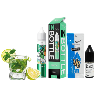 Набор для самозамеса In Bottle EVO Mojito (Мохито, 50 мг, 30 мл)