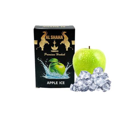 Табак Al Shaha Apple Ice (Яблоко Лёд, 50 г)