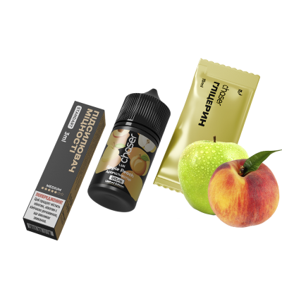 Набор для самозамеса Chaser Lux Apple Peach (Яблоко Персик, 65 мг, 30 мл)