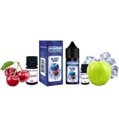 Набір для самозамішування Octobar Ice Ice Baby HARD Ice Apple Cherry (Лід Яблуко Вишня, 65 мг, 30 мл)