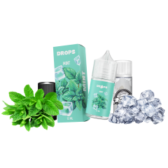 Набір для самозамішування Hype Drops Mint (М'ята, 50 мг, 30 мл)