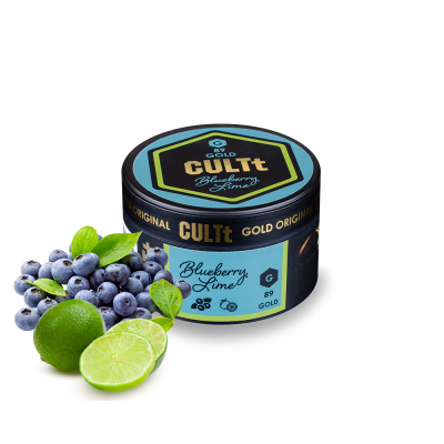 Табак CULTt G89 Blueberry Lime (Голубика Лайм, 100 г)
