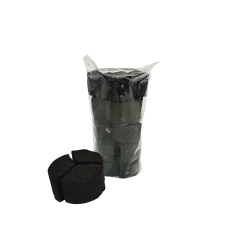 Кокосове вугілля для кальяну Caliber Kaloud (0,25 кг, 15 шт, сегмент, без коробки)