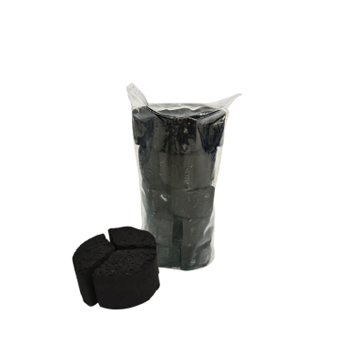 Кокосове вугілля для кальяну Caliber Kaloud (0,25 кг, 15 шт, сегмент, без коробки)