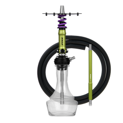 Кальян Amotion Pedal RX Venom (фиолетово-зелёный, полный комплект)