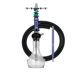 Кальян Amotion Pedal RX Grape (бирюзово-фиолетовый, полный комплект)