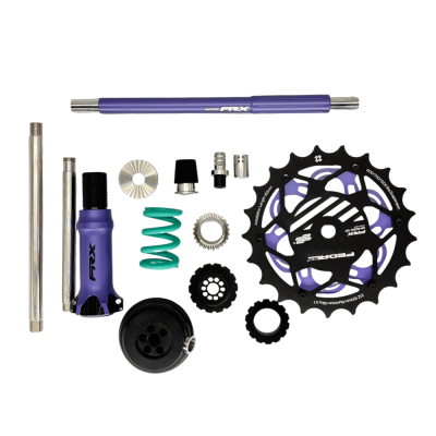Кальян Amotion Pedal RX Grape (бірюзово-фіолетовий, повний комплект)