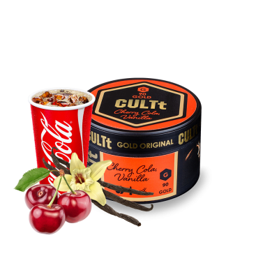 Тютюн CULTt G90 Cherry Cola Vanilla (Вишнево-ванільна Кола, 100 г)