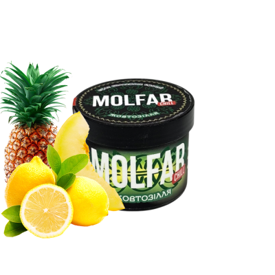 Тютюн Molfar Chill Line Жовтозілля (Ананас Диня Лимон, 40 г)