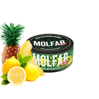 Тютюн Molfar Chill Line Жовтозілля (Ананас Диня Лимон, 100 г)