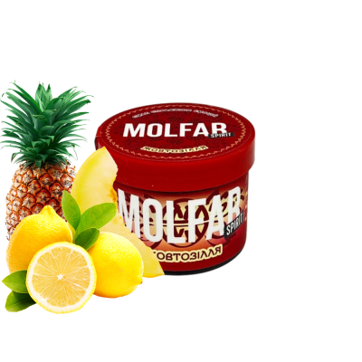 Тютюн Molfar Spirit Line Жовтозілля (Ананас Диня Лимон, 40 г)