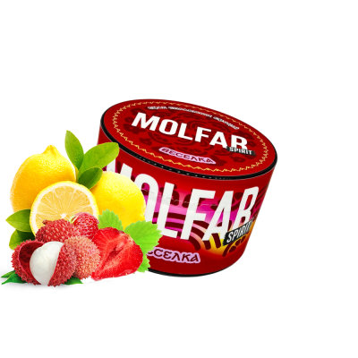 Табак Molfar Spirit Line Радуга (Клубника Личи Лимон, 200 г)