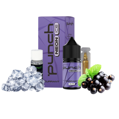 Набір для самозамішування Punch Neon Ice Currant (Смородина Лід, 50 мг, 30 мл)