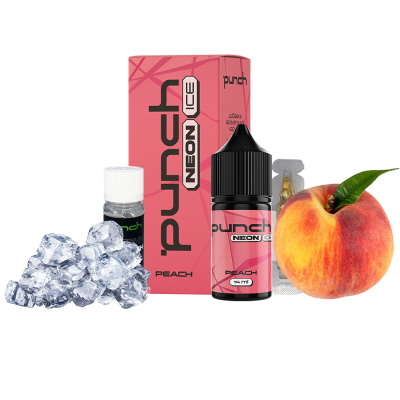 Набір для самозамішування Punch Neon Ice Peach (Персик Лід, 50 мг, 30 мл)