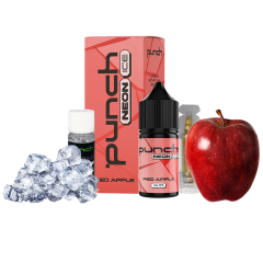 Набір для самозамішування Punch Neon Ice Red Apple (Червоне Яблуко Лід, 50 мг, 30 мл)