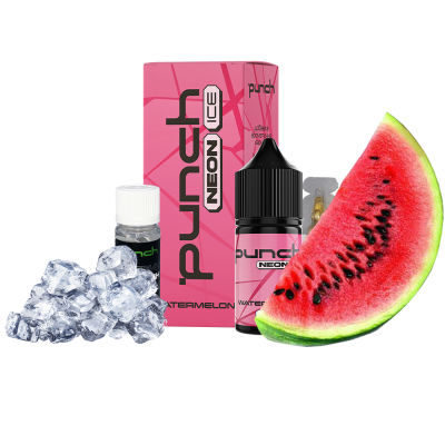 Набір для самозамішування Punch Neon Ice Watermelon (Кавун Лід, 50 мг, 30 мл)