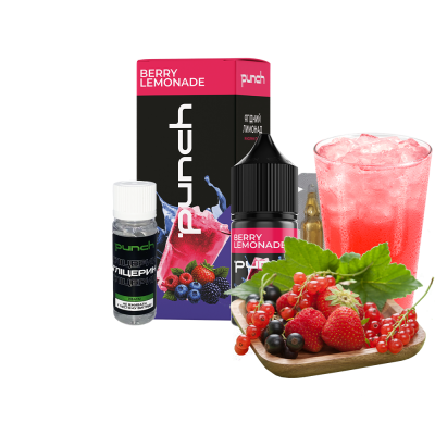 Набір для самозамішування Punch Berry Lemonade (Ягідний Лимонад, 50 мг, 30 мл)