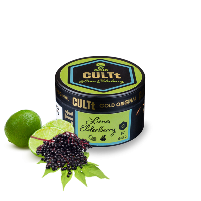 Табак CULTt G87 Lime Elderberry (Лайм Бузина, 100 г)