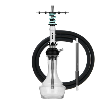 Кальян Amotion Pedal RX Pearl (бело-голубой, полный комплект)