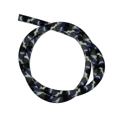 Силіконовий шланг для кальяну AMY Camouflage Dark Blue (Темно-синій)