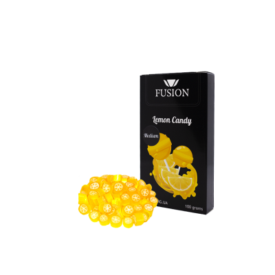 Тютюн Fusion Medium Lemon Candy (Лімонні Конфети, 100 г)