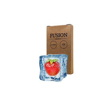 Тютюн Fusion Classic Ice Strawberry (Полуниця Лід, 100 г)