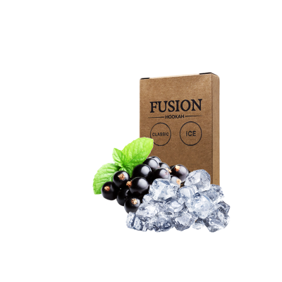 Табак Fusion Classic Ice Black Currant (Смородина Лёд, 100 г)