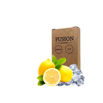 Табак Fusion Medium Ice Lemon (Лимон Лёд, 100 г)