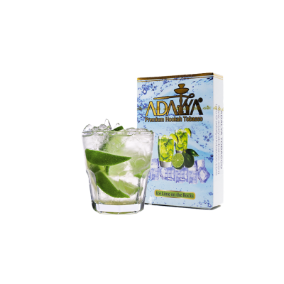 Тютюн Adalya Ice Lime On the rocks (Айс лайм він зе рокс, 50 ​​г)