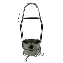 Кошик для вугілля Silver (Металевий)