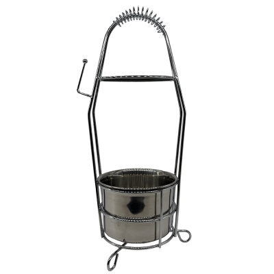 Кошик для вугілля Silver (Металевий) 04707 Кошик для вугілля Silver (Металевий)