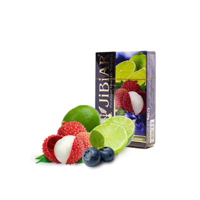 Тютюн Jibiar Lime lychee blueberry (Лайм лічі чорниця, 50 г)