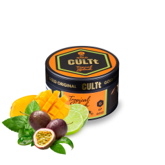Тютюн CULTt G07 Tropical Splash (Манго Маракуя Лайм М'ята, 100 г)