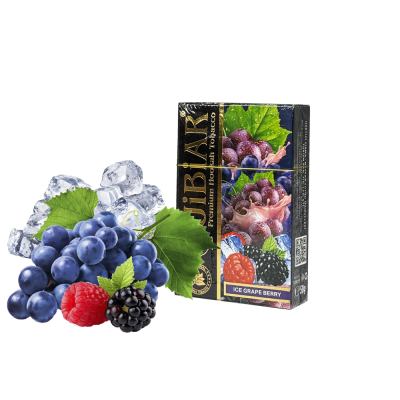 Табак Jibiar Ice Grape Berry (Виноград Ягода Лёд, 50 г)