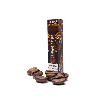 Elf Bar LUX 1500 Coffee Tobacco (Кофе И Табак) Одноразовый POD 07600 Elf Bar LUX 1500 Coffee Tobacco (Кофе И Табак) Одноразовый POD