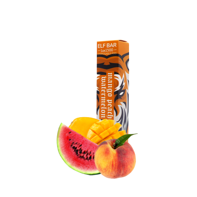 Elf Bar LUX 1500 Mango Peach Watermelon (Манго Персик Арбуз) Одноразовый POD 07603 Elf Bar LUX 1500 Mango Peach Watermelon (Манго Персик Арбуз) Одноразовый POD