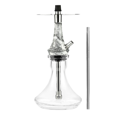 Кальян Totem Hookah Monolit Micra Marble (світло-сірий, повний комплект)