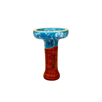 Глиняна чаша 2x2Hookah Flat Blue (Синій)