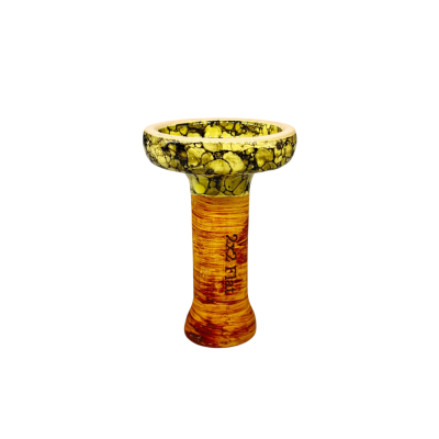 Глиняная чаша 2x2Hookah Flat Light Green Black (Лайм)