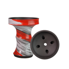 Глиняна чаша Personalka Bowl Red White
