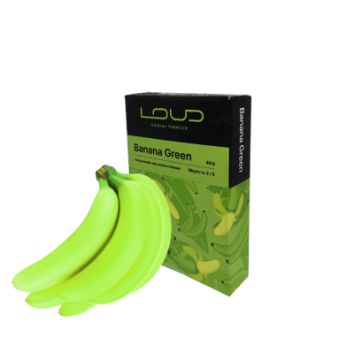 Тютюн Loud Bananagreen (Бананагрін, 40 г)